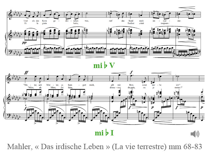 Mahler, Das irdische Leben - mm 68-83