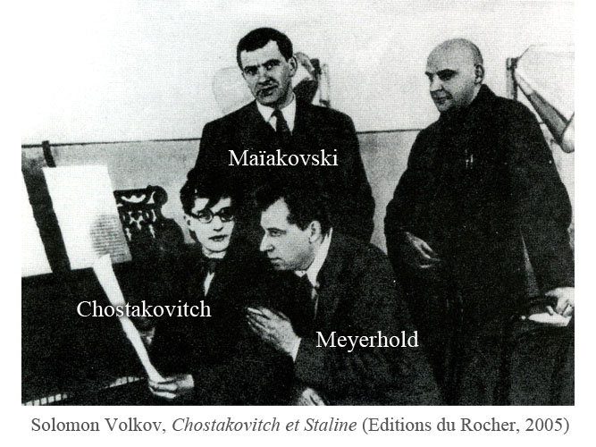Chostakovitch, Maiakovski et Meyerhold