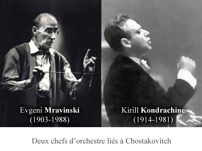 Chef d’orchestre lié à Chostakovitch : Kirill Kondrachine