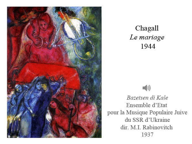 Chagall, le mariage